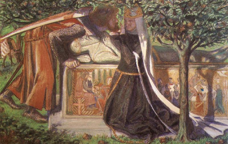 Dante Gabriel Rossetti Arthur-s Tomb